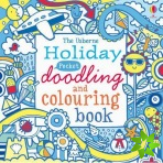 Holiday Pocket Doodling and Colouring book