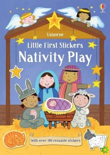 Little First Stickers Nativity Play