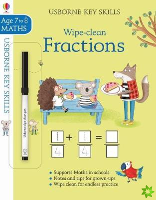 Wipe-clean Fractions 7-8