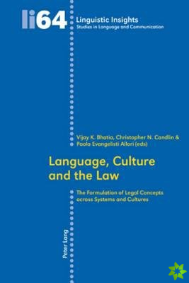Language, Culture and the Law