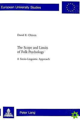 Scope and Limits of Folk Psychology