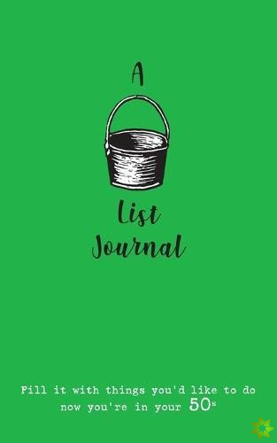 Bucket List Journal (for your 50s)