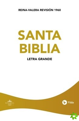 Biblia Reina Valera 1960, Edicion Economica, Letra grande, Tapa Rustica / Spanish Economic Bible Reina Valera 1960, Large Print, Softcover