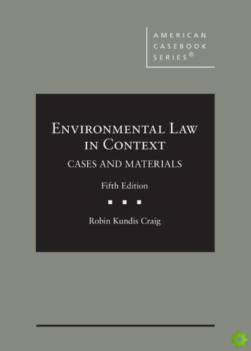 Environmental Law in Context