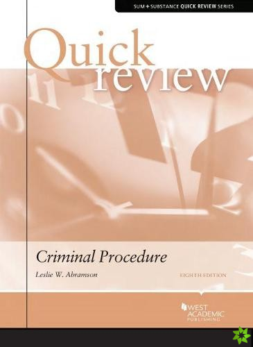 Quick Review of Criminal Procedure
