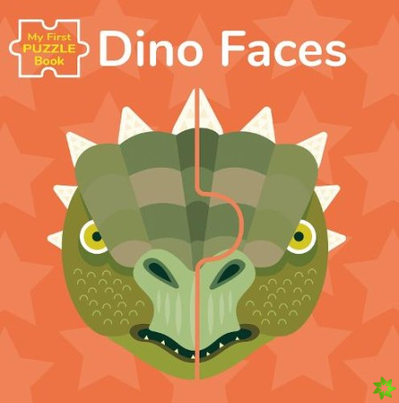 My First Puzzle Book: Dino Faces