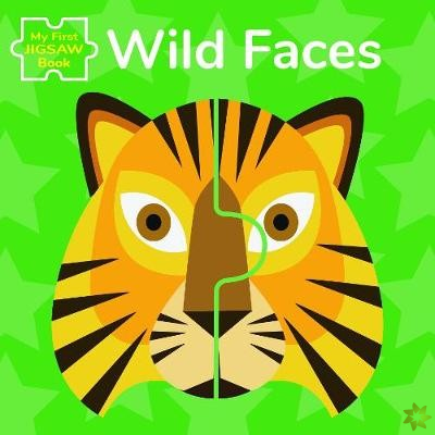 My First Puzzle Book: Wild Faces