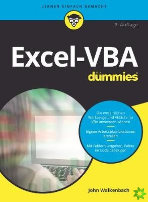Excel-VBA fur Dummies - 3e