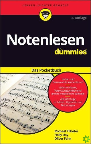 Notenlesen fur Dummies Das Pocketbuch