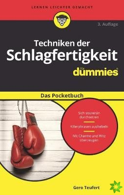 Techniken der Schlagfertigkeit fur Dummies Das Pocketbuch 3e