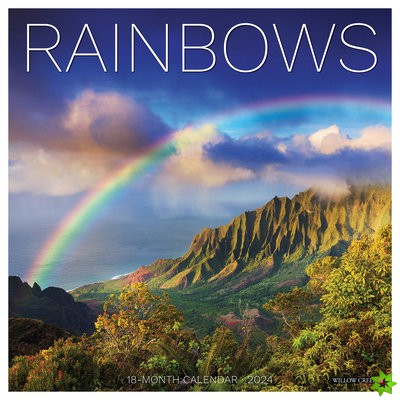 Rainbows 2024 12 X 12 Wall Calendar