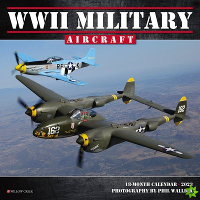 WWII Military Aircraft 2023 Mini Wall Calendar
