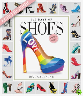 2021 365 Days of Shoes Picture-A-Day Wall Calendar