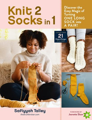 Knit 2 Socks in 1