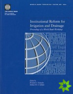 Institutional Reform for Irrigation and Drainage