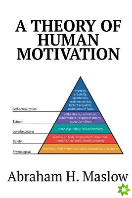 Theory of Human Motivation : Maslow, Abraham H : 9781684113170