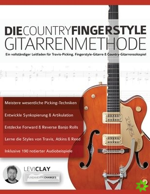 Die Country-Fingerstyle Gitarrenmethode