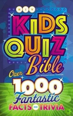 NIV, Kids' Quiz Bible, Hardcover, Comfort Print