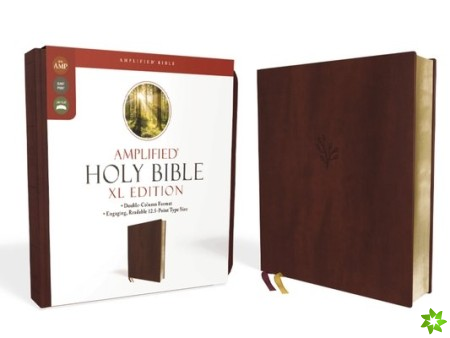 Amplified Holy Bible, XL Edition, Leathersoft, Burgundy