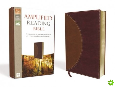 Amplified Reading Bible, Leathersoft, Brown