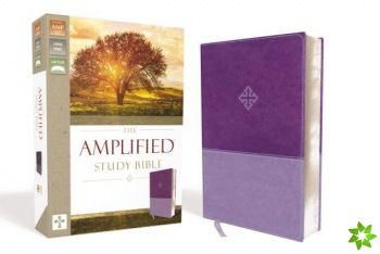 Amplified Study Bible, Leathersoft, Purple
