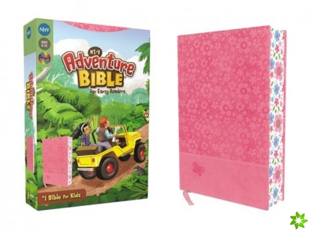 NIrV, Adventure Bible for Early Readers, Leathersoft, Pink, Full Color