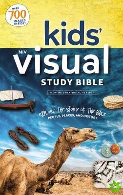 NIV Kids' Visual Study Bible, Imitation Leather, Teal, Full Color Interior