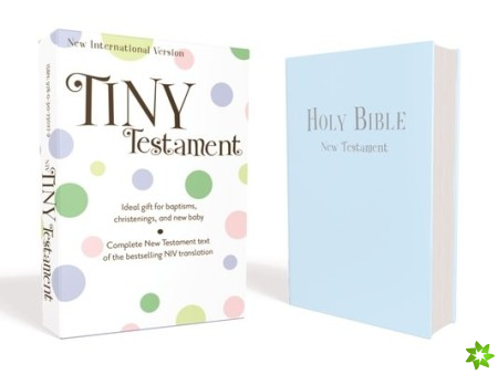 NIV, Tiny Testament Bible: New Testament, Imitation Leather, Blue