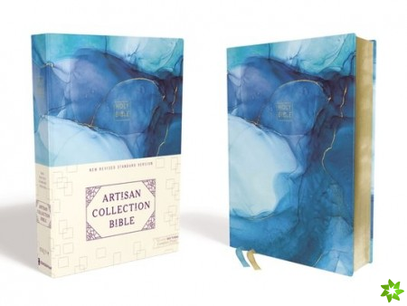 NRSV, Artisan Collection Bible, Cloth over Board, Blue, Art Gilded Edges, Comfort Print