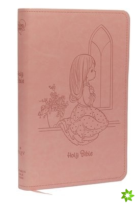 NRSVCE, Precious Moments Bible, Pink, Leathersoft, Comfort Print