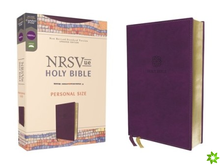 NRSVue, Holy Bible, Personal Size, Leathersoft, Purple, Comfort Print